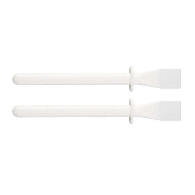 Luzkey 2Pcs Glue Spreaders Glue Application Stick Lightweight Practical Art Craft Multifunction Glue Smear Sticks for Film Coating White