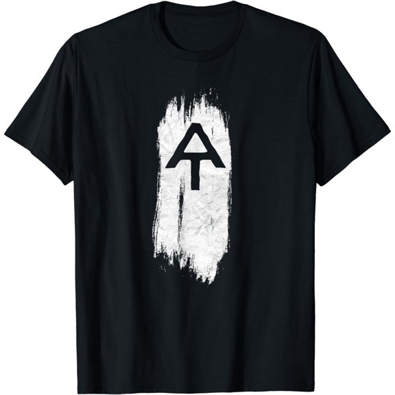 White Blaze Appalachian Trail AT Minimalist Hiking Retro T-Shirt mens t shirt,black,women,funny,misfits,men,journey