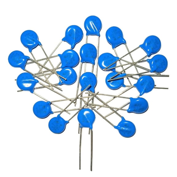 20Pcs Mov Varistor Varistor Resistor 10D511K Radial Lead Disc Varistors for Electronic Precision Instruments Resonance Industrial Equipment