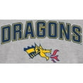 thumbnail image 2 of Men's Ash Drexel Dragons Proud Mascot Long Sleeve T-Shirt, 2 of 2