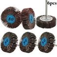 thumbnail image 1 of 6PCS Ponçage Roue Multi-Usage de Papier de Sable Roue de Broyage Roue de Clapet, 1 of 8