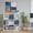 White, variant on Cube Bookshelf White, 8 Cube Storage Organizer Bookcase, Display Bookcase, TV Stand, for Living Room, Home Office, Bedroom