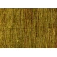 thumbnail image 1 of Ahgly Company Machine Washable Indoor Rectangle Oriental Yellow Modern Area Rugs, 4' x 6', 1 of 4