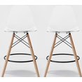 thumbnail image 1 of Brenza Tabouret Eiffel Transparent-Ensemble de 2, 1 of 1