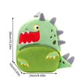 thumbnail image 3 of Cute Animal Plush Mini Backpack Soft Fluffy Cartoon Character Daypack Lightweight Portable Small Storage Bag For Daily Short Trip Outdoor Shopping Travel Accessory, 3 of 3