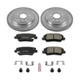 thumbnail image 3 of PowerStop Rear Z23 Evolution Sport Carbon-Fiber Ceramic Brake Pad and Drilled & Slotted Rotor Kit Fits: CADILLAC Select Models K6991, 3 of 10