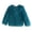 Blue, variant on Dakiuu Girls Textured Jacket Cropped Open Front Long Sleeve