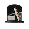 thumbnail image 2 of Gibraltar Mailboxes Parsons Medium, Plastic, Post Mount Mailbox, Black, PL10B0201, 2 of 4