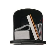 Gibraltar Mailboxes Parsons Medium, Plastic, Post Mount Mailbox, Black, PL10B0201