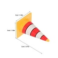 thumbnail image 2 of WEAVILUX 25pcs Construction Birthday Party Cupcake Picks with Road Sign Decorations, Plastic Craft Supplies for Kids, 2 of 8