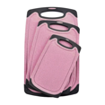 thumbnail image 1 of Tabla De Cocina Para Picar Cortar Alimentos Set 3 Piezas Rosa, 1 of 5
