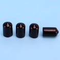 thumbnail image 4 of 100pcs Rubber End Caps 9.5mm Id Pvc Round Tube Bolt Cap Cover Black, 4 of 5