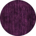 thumbnail image 1 of Ahgly Company Indoor Round Abstract Purple Modern Area Rugs, 4' Round, 1 of 4
