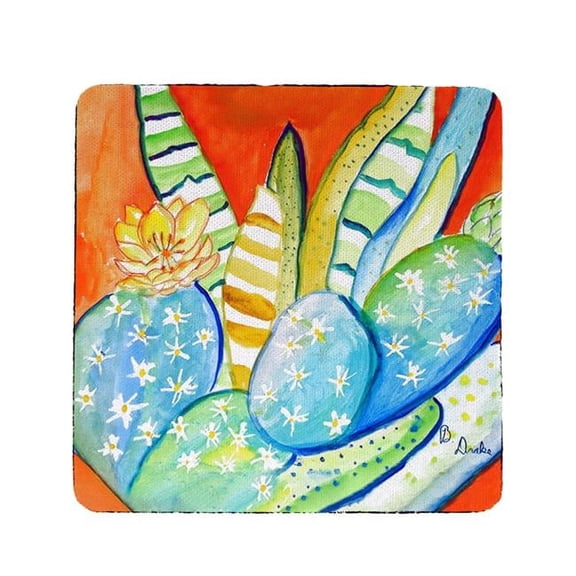 Betsy Drake CT1114 Cactus III Coaster - Set of 4