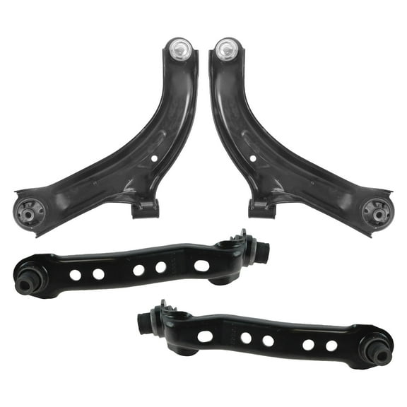 TRQ Control Arm Set Fits 2007-2012 Nissan Versa PSA29220