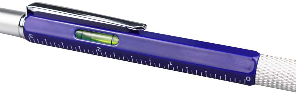 TRUE - SCRYBE Utility Pen Ruler Bubble Level Screwdriver Stylus TU6894