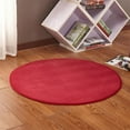 thumbnail image 2 of 1.2M Fleece Soft Playhouse Tienda Alfombra Alfombra para gatear Cojín de piso Juguete para niños Niños Aprendizaje - rojo, 120cm, 2 of 8
