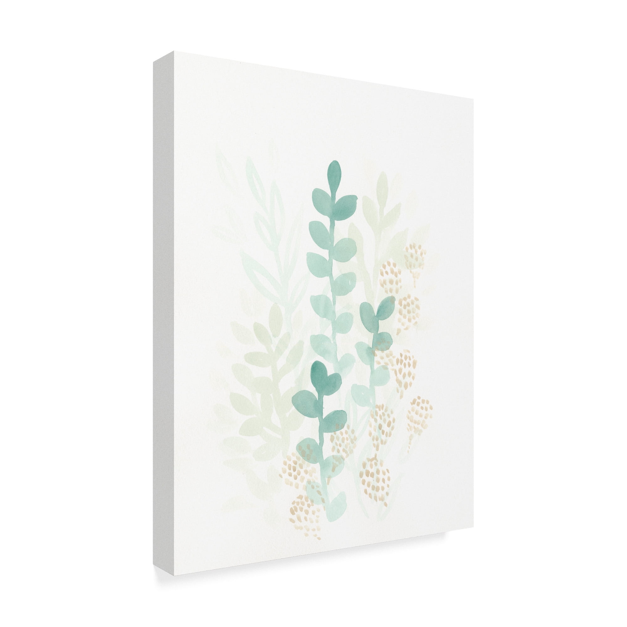 Trademark Fine Art 'Sprout Flowers I' Canvas Art by June Erica Vess