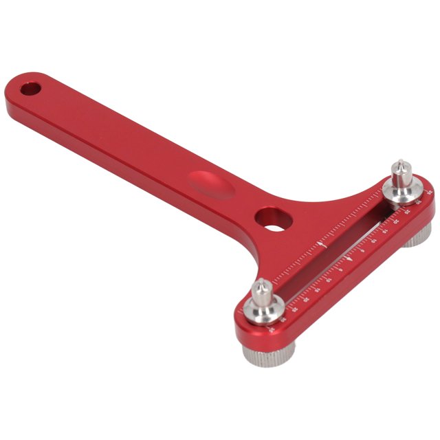 2 Prong Watches Wrench, Professional Adjustable Watch Case Opener Labor Saving Non Damage for Maintenance Red,Gray