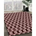 thumbnail image 2 of Ahgly Company Indoor Rectangle Patterned Pink Daisy Pink Area Rugs, 7' x 9', 2 of 6