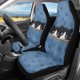 thumbnail image 2 of - ndas universales para asiento de coche para camión, sedán, SUV, 2 paquetes, ndas de asiento delantero automotriz, accesorios protectores interiores de coche, lindo estampado de flores, 2 of 5