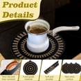 thumbnail image 3 of 3 Pieces Silicone Induction Cooktop Mat, 9.4 inch Mat for Induction Cooktop, Thermochromic Silicone Induction Cooktop Protector (9.4 inch), 3 of 7