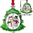 thumbnail image 3 of Adornos Colgantes XWSHYW para Árbol de Navidad 2023 Diseño giratorio, 3 of 6