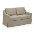 thumbnail image 4 of Bush Home Harper 57W Loveseat with Slipcover in Sand Basketweave Fabric, 4 of 4