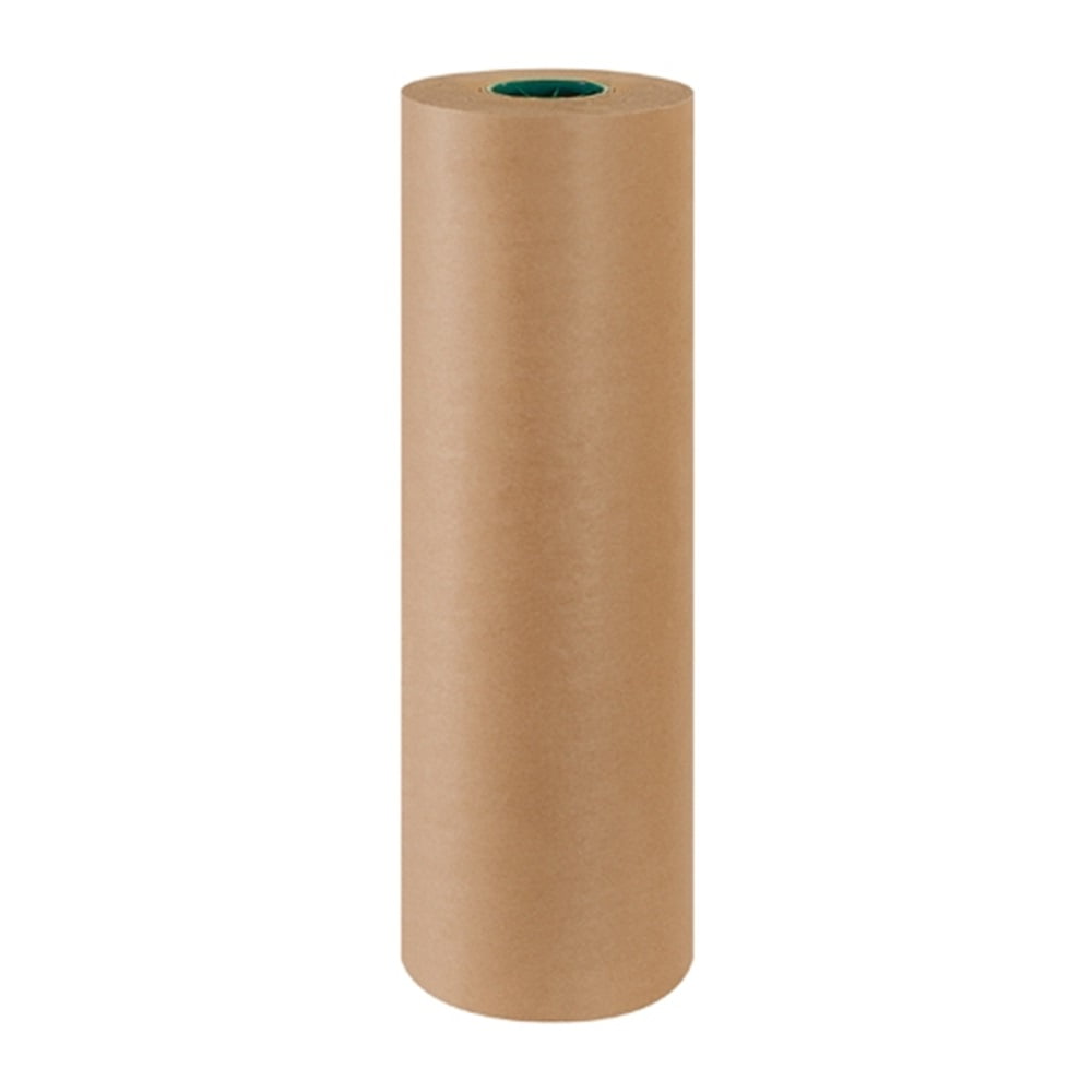 Aviditi Poly Coated Kraft Paper Roll, 50#, 24" x 600', Kraft, Ideal for Wrapping Metals