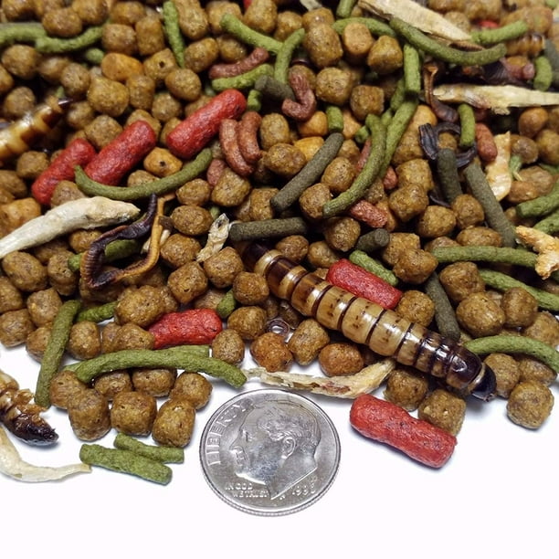 Aquatic Foods Aquatic Turtle Blend with Mazuri Pellets & Giant