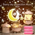 thumbnail image 3 of Proyector de lámpara vacía de diez mil Marte, regalos creativos y románticos, juguetes para niñas y niños, caja de música, regalo de cumpleaños, luz de noche, 3 of 4