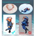 thumbnail image 3 of Decoraciones para peceras SUPTEC Cute Little Diver Paquete de 2, 3 of 6