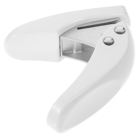 RENACLIPY Office Planner Puncher Renaclipy White Alloy Versatile Paper Card Craft 2Pcs