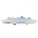 thumbnail image 2 of Juguete educativo para niños, transatlántico eléctrico, crucero, barco de crucero, juguete, los mejores materiales, 2 of 8
