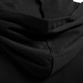 thumbnail image 6 of Muscularfit Muscle Men Tshirt Bamboo Shirts Baggy Vintage T Shirts Undershirt Black Hooded Long Sleeve Men's Athletic Shirts & Tees,XXL, 6 of 9