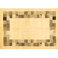 thumbnail image 1 of Ahgly Company Indoor Rectangle Solid Brown Modern Area Rugs, 6' x 9', 1 of 4
