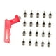 thumbnail image 2 of 20 piezas de clavos para zapatos de pista con llave para s cortas deportivas de competición Plata, 2 of 8