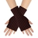 thumbnail image 1 of Guantes de lana para mujer, guantes con mangas rectas, guantes sin dedos, mangas falsas, guantes de punto, guantes cálidos, guantes de mujer, 1 of 5