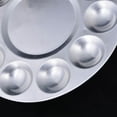 thumbnail image 7 of Shuliwen color palette 1 Metal Watercolor Palettes Aluminum Round Art Paint Drawing Tray Painting Color Mixer, 7 of 7