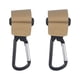 thumbnail image 4 of 2 ganchos para cochecitos de bebé, ganchos para bolsas, accesorios para cochecitos, organizador de carritos. Piel, 4 of 9