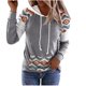thumbnail image 1 of Puntoco moda mujer manga larga otoño camiseta impresión bolsillos con capucha blusa tops Puntoco Puntoco-4171, 1 of 4