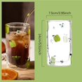 thumbnail image 2 of Taza De Agua De Vidrio Doble Bebida Transparente No Tóxica Calix Vaso De Bebida Fría Creativa Taza De Vidrio De Borosilicato Para Bebida Jugo Agua Leche Café sonducket HA027593-02, 2 of 7