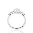 thumbnail image 5 of solitaire jewels 1.5CT Round Moissanite Nature Inspired Engagement Ring For Women, 18K White Gold, 5 of 7