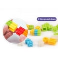 thumbnail image 5 of 100 piezas de bloques de construcción de microdiamantes de 8 x 8 mm con diseño de píxeles en 20 colores, ladrillos pequeños 3D para bricolaje, juguetes educativos para niños, 5 of 5