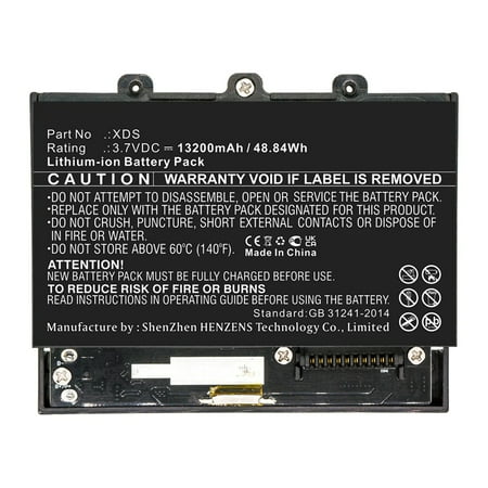 

Batteries N Accessories BNA-WB-L14998 Equipment Battery - Li-ion 3.7V 13200mAh Ultra High Capacity - Replacement for Peaktech XDS Battery