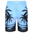 thumbnail image 2 of WILLBEST Shorts de Plage Respirants à la Mode pour Hommes Été, 2 of 7
