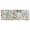 Jack Russell Terrier, variant on Goldendoodle Dog and Flower Floral Kitchen Rug Mat,Kitchen Runner Rugs Non Skid Washable,Decorative Kitchen Floor Mats for Kitchen,Sink,Laundry,17"X47"