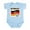 Sky Blue, variant on CafePress - Germany Infant Bodysuit - Baby Light Bodysuit, Size Newborn - 24 Months