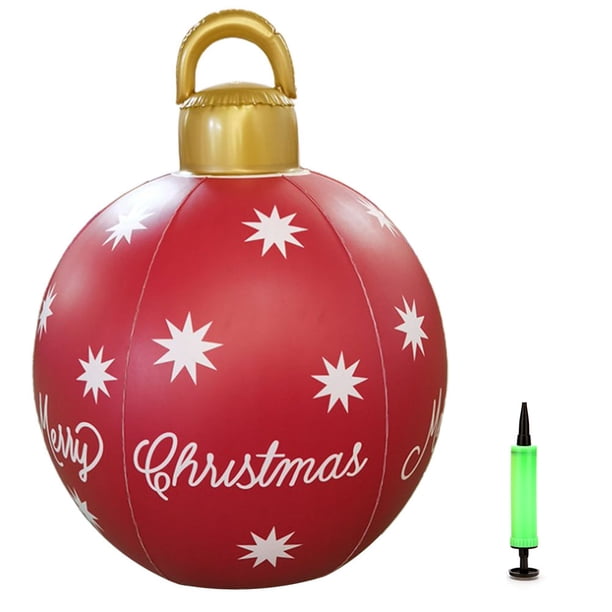 Adorno Navideño De Pvc Bola Hinchable 60 Cm Adorno Navideño Speravity HA042806-02