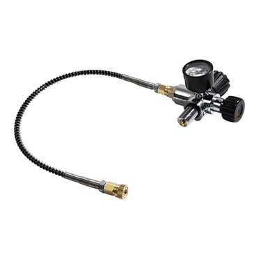 TUXING 4500PSI High Pressure PCP Paintball Fill Station Stainless Steel Valve HPA CO2 Tank DIN Charging System M18*1.5